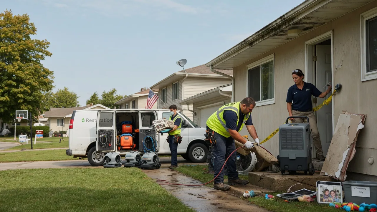 Water Damage Restoration in New Haven, IL near me